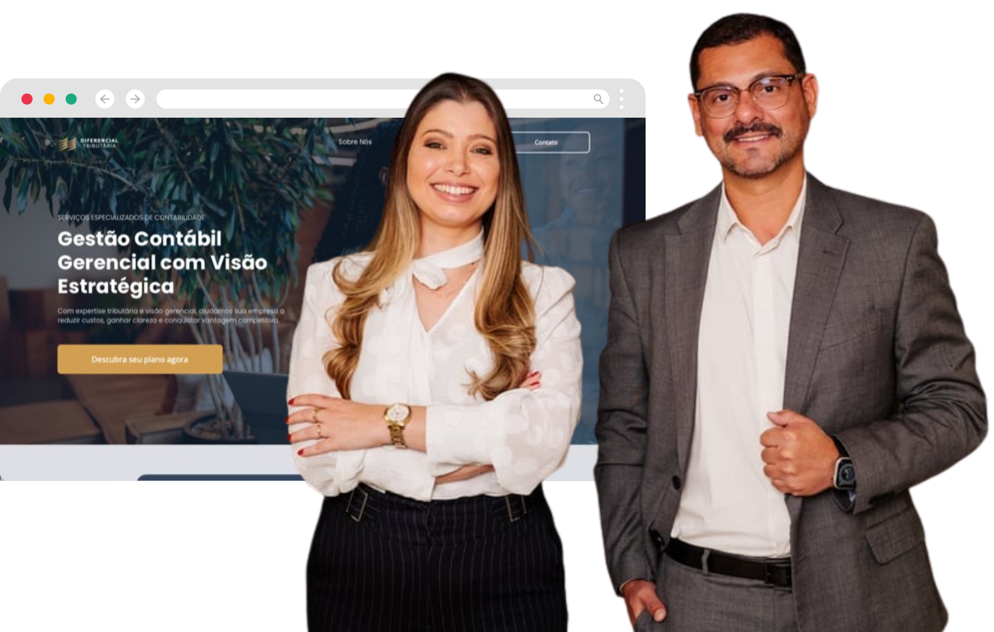 Site da Diferencial Tributária, entregue pela Proffi